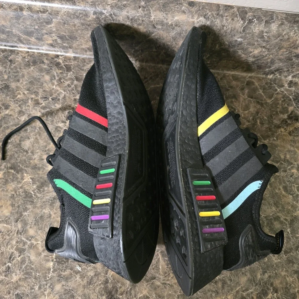 2021‎ Mens Adidas NMD R1 X Disney Pixar Toy Story GX0997 Black Shoes! Size 10.5